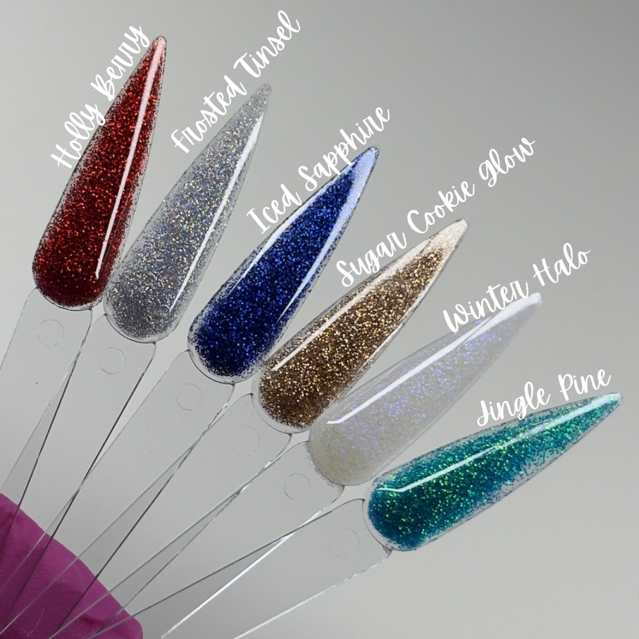 WINTER HALO- GLITTER ACRYLIC