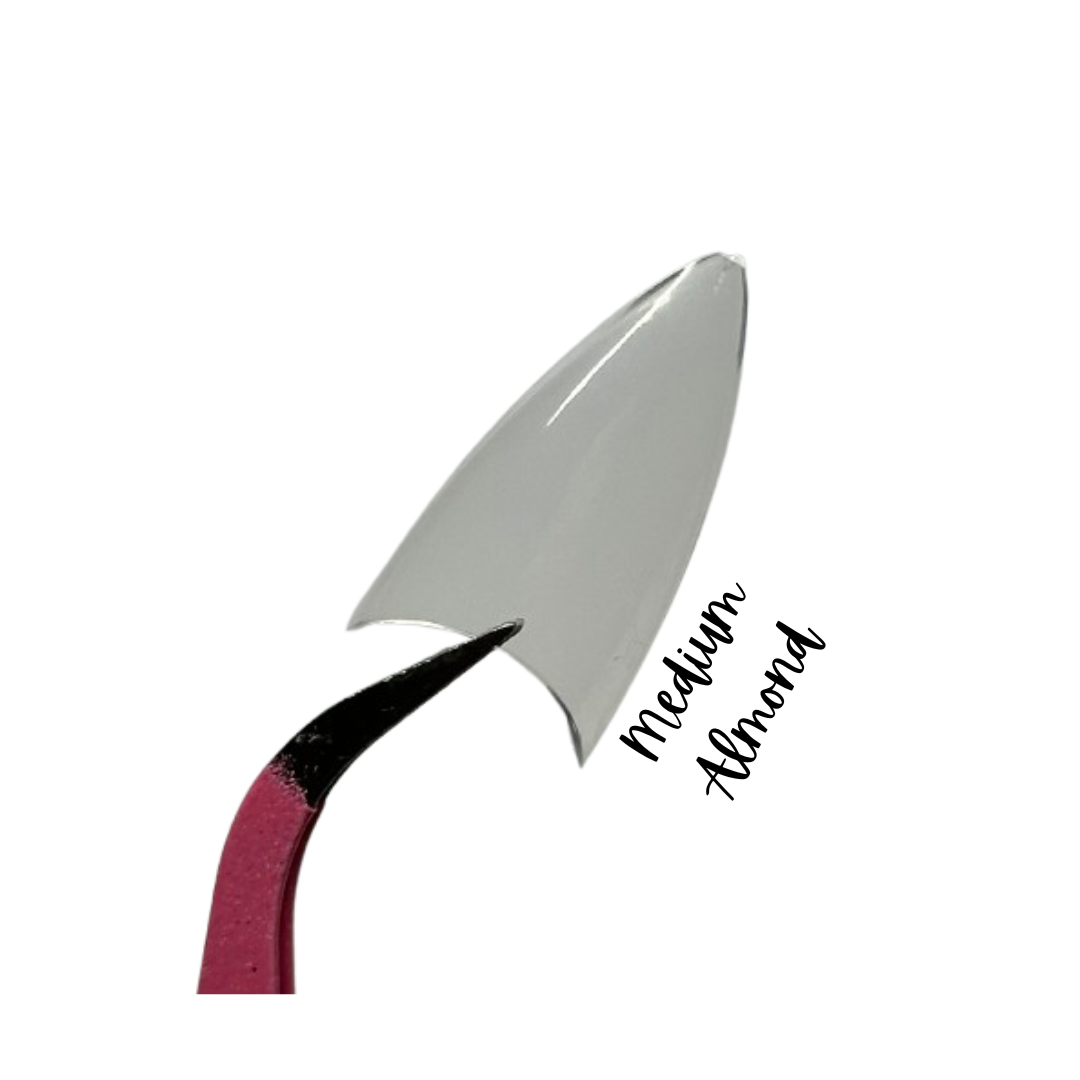 MEDIUM ALMOND TIPS- BOX