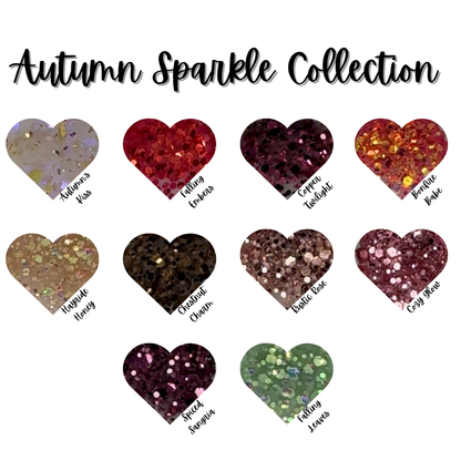 AUTUMN SPARKLE- GLITTER ACRYLIC COLLECTION