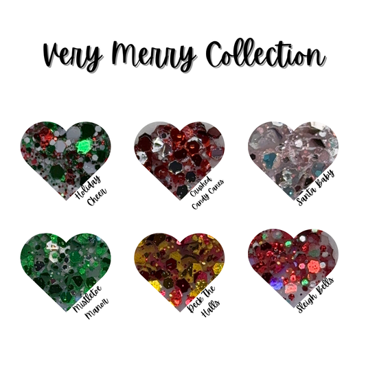 VERY MERRY- GLITTER ACRYLIC COLLECTION