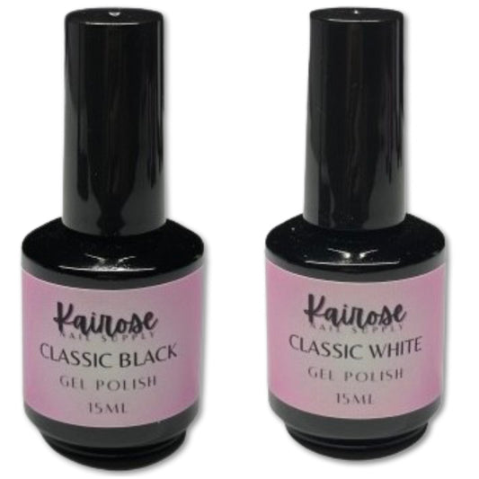 CLASSIC B&W DUO- GEL POLISH