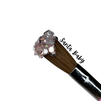 SANTA BABY- GLITTER ACRYLIC