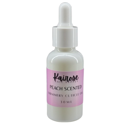 SHIMMER CUTICLE OIL- PEACH SCENTED