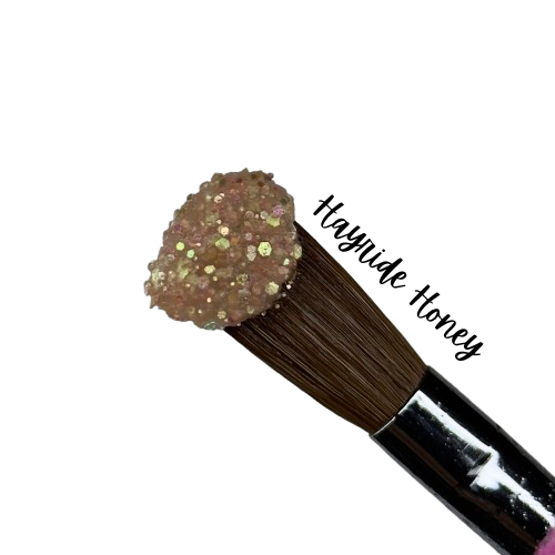 HAYRIDE HONEY- GLITTER ACRYLIC