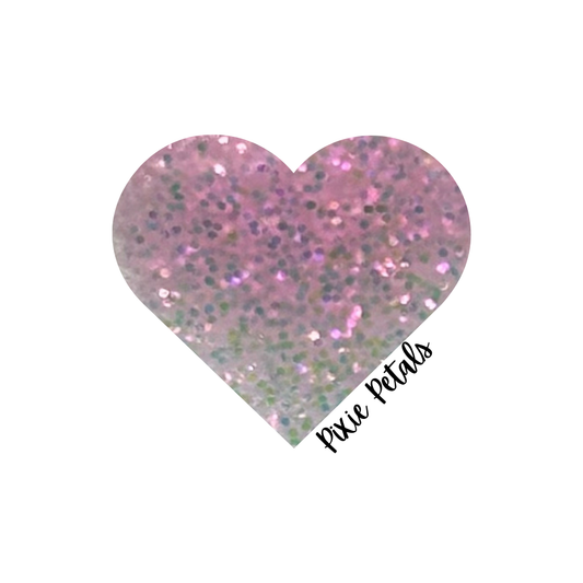 PIXIE PETALS- GLITTER ACRYLIC