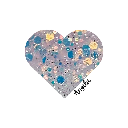 ANGELIC - GLITTER ACRYLIC