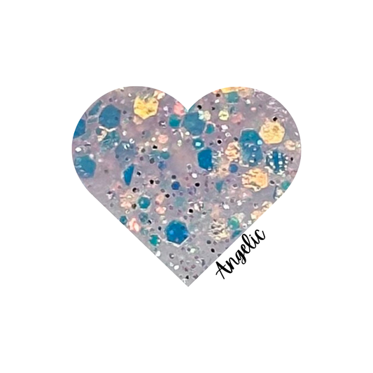 ANGELIC - GLITTER ACRYLIC