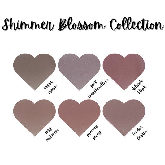 SHIMMER BLOSSOM- COVER ACRYLIC COLLECTION