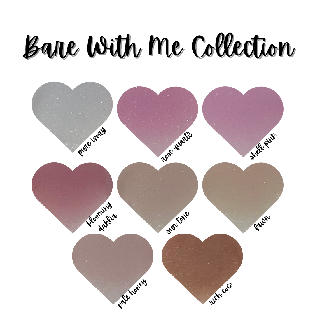 BARE WITH ME- COVER ACRYLIC COLLECTION