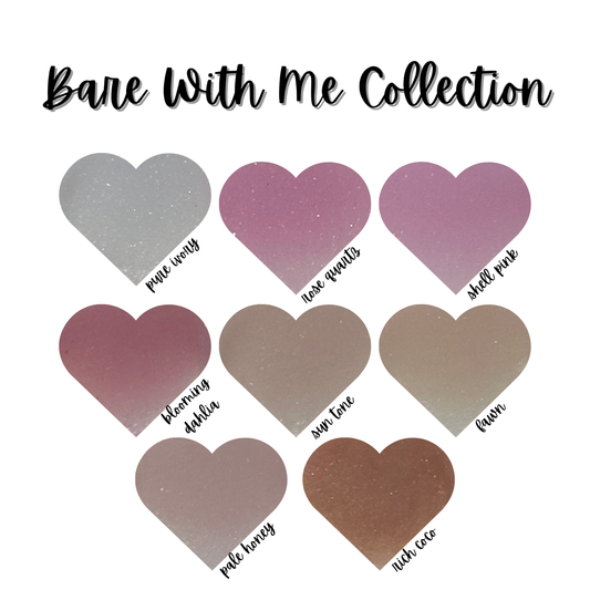 BARE WITH ME- COVER ACRYLIC COLLECTION