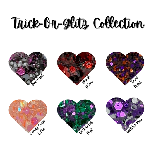 TRICK-OR-GLITZ -GLITTER ACRYLIC COLLECTION
