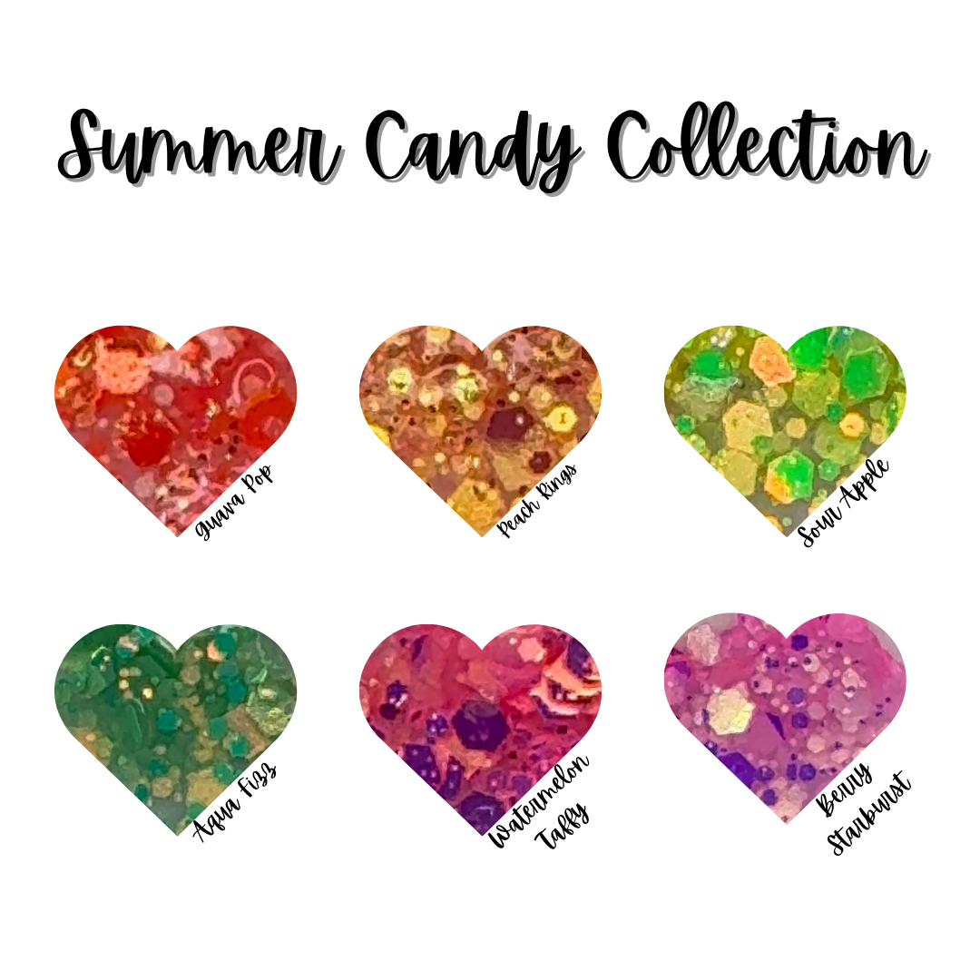 SUMMER CANDY- GLITTER COLLECTION