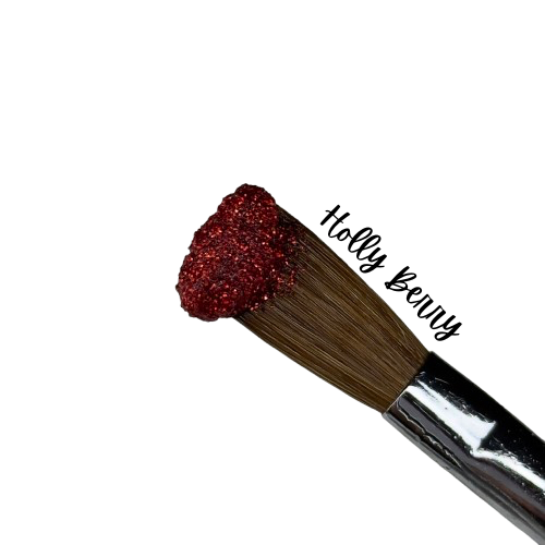 HOLLY BERRY- GLITTER ACRYLIC