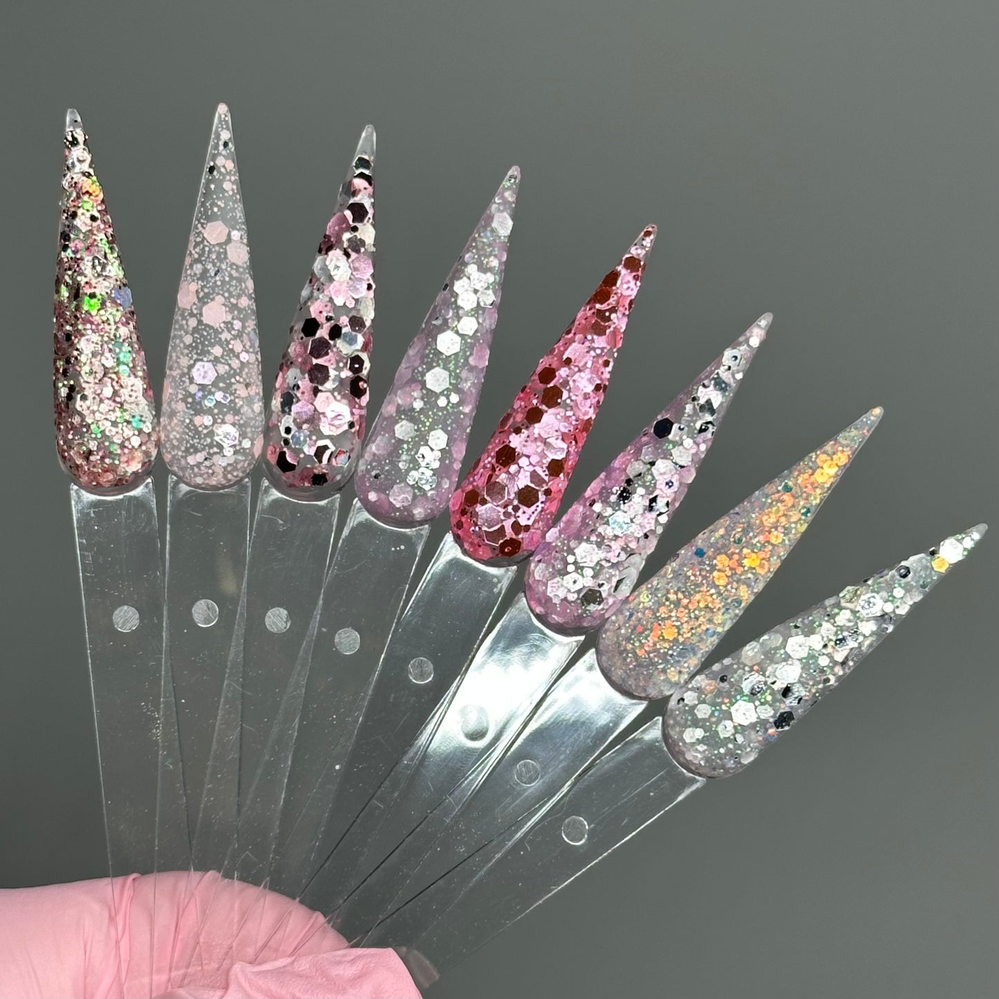 DAINTY - GLITTER ACRYLIC