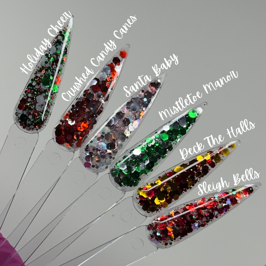 VERY MERRY- GLITTER ACRYLIC COLLECTION