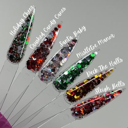 VERY MERRY- GLITTER ACRYLIC COLLECTION