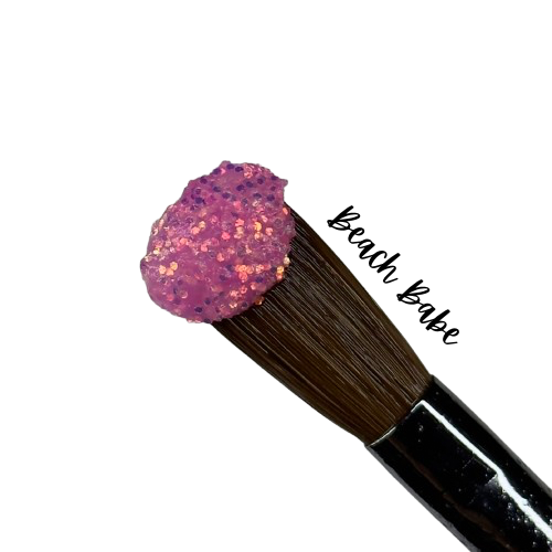 BEACH BABE- GLITTER ACRYLIC