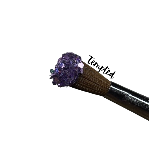 TEMPTED- GLITTER ACRYLIC