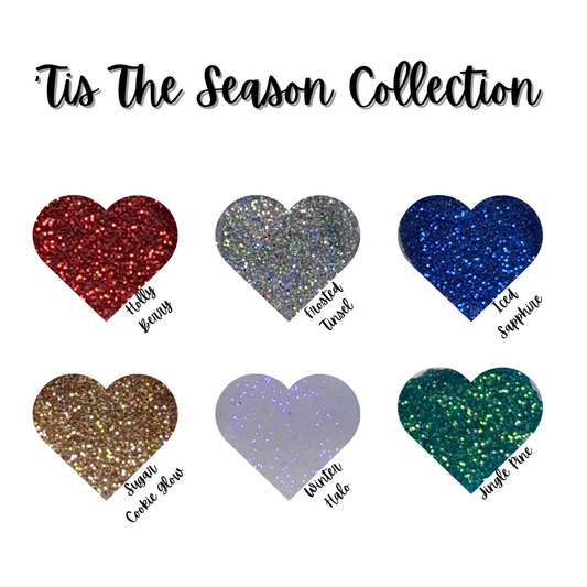 TIS THE SEASON- GLITTER ACRYLIC COLLECTION